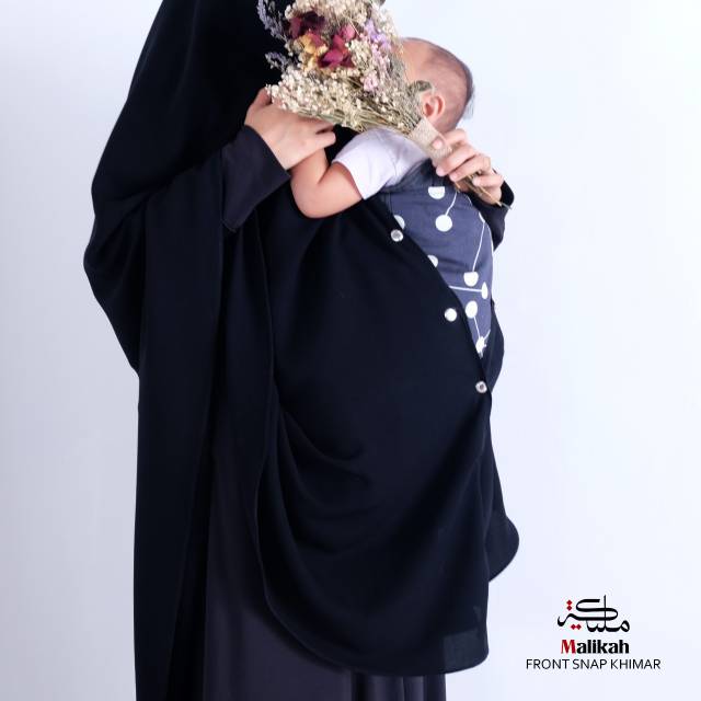 Front Snap Khimar - Abaya Malikah