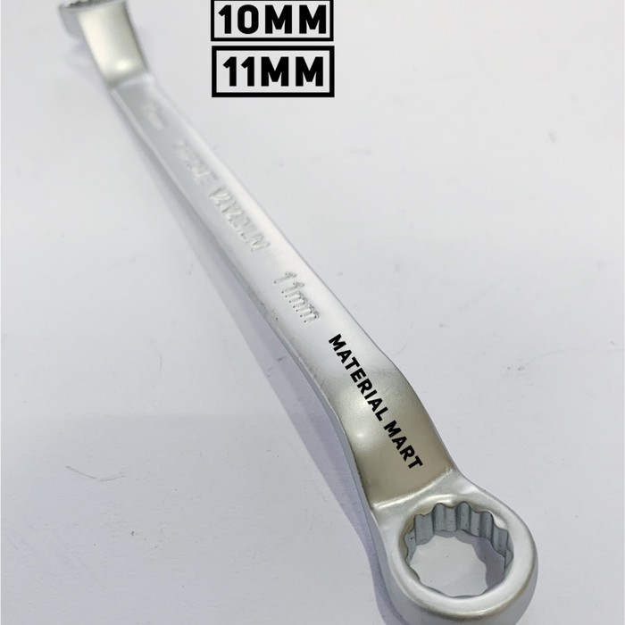 Kunci Ring 10 mm | Double Offset Ring 11mm | Kunci Dobel Ring 10mm 11 | Material Mart