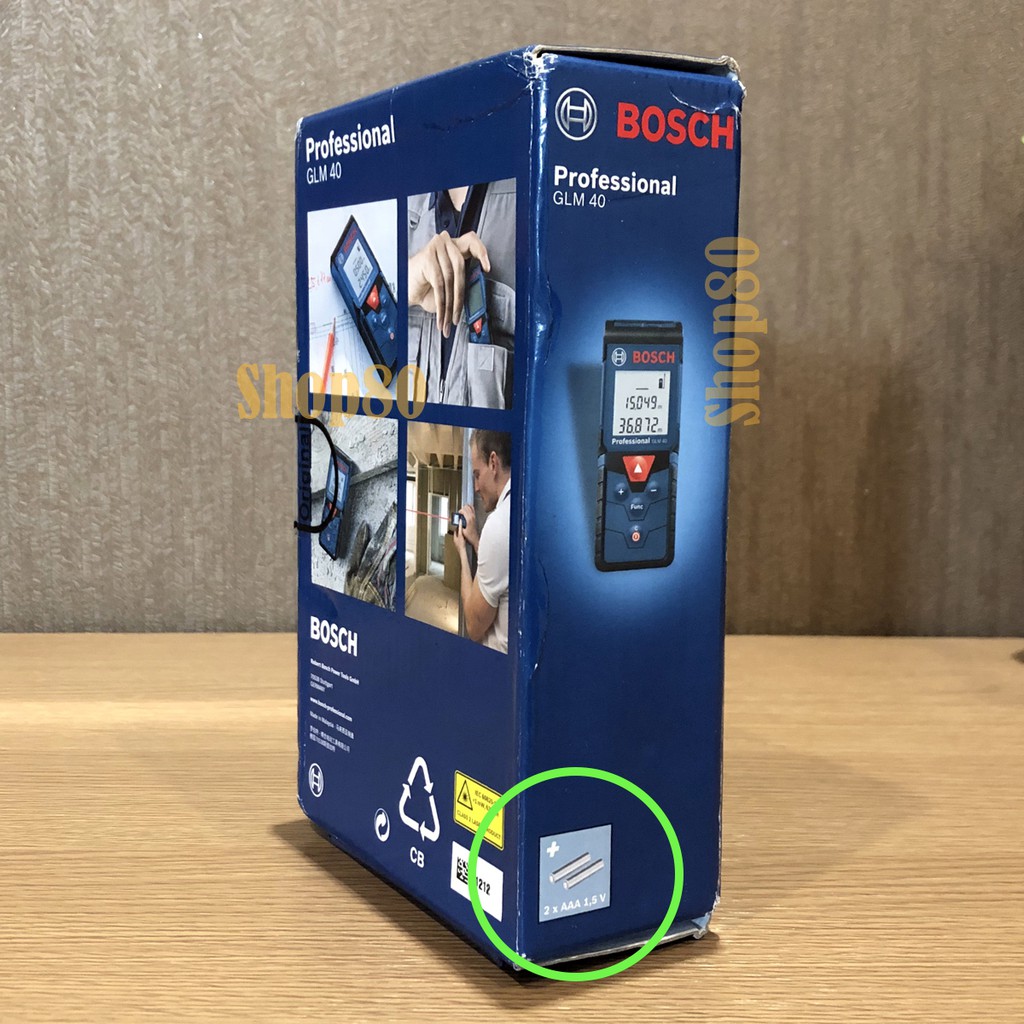 Bosch GLM 40 Meteran Laser GLM40 Pengukur Digital 40m meter 40 m