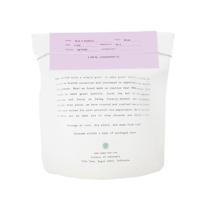 

[[BISA COD]] TEMA Tea Large Pouch - French Earl Grey / Earl Grey Tea - 60gr PROMO SPECIAL Kode 728