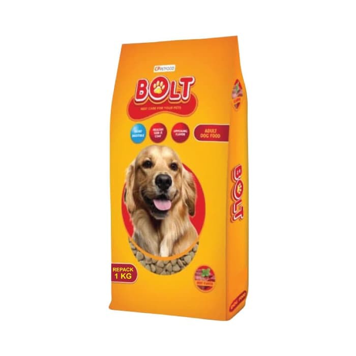 Bolt Dog Food 1kg Makan Anjing Repack