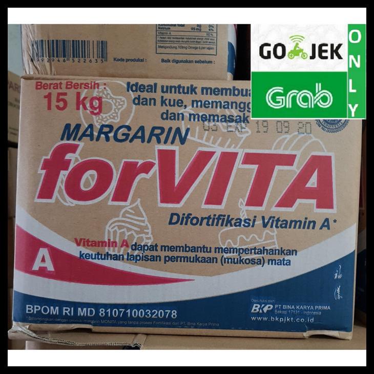 

MENTEGA FORVITA 15KG MARGARIN / MARGARINE 15 KG - GROSIR KODE 1125