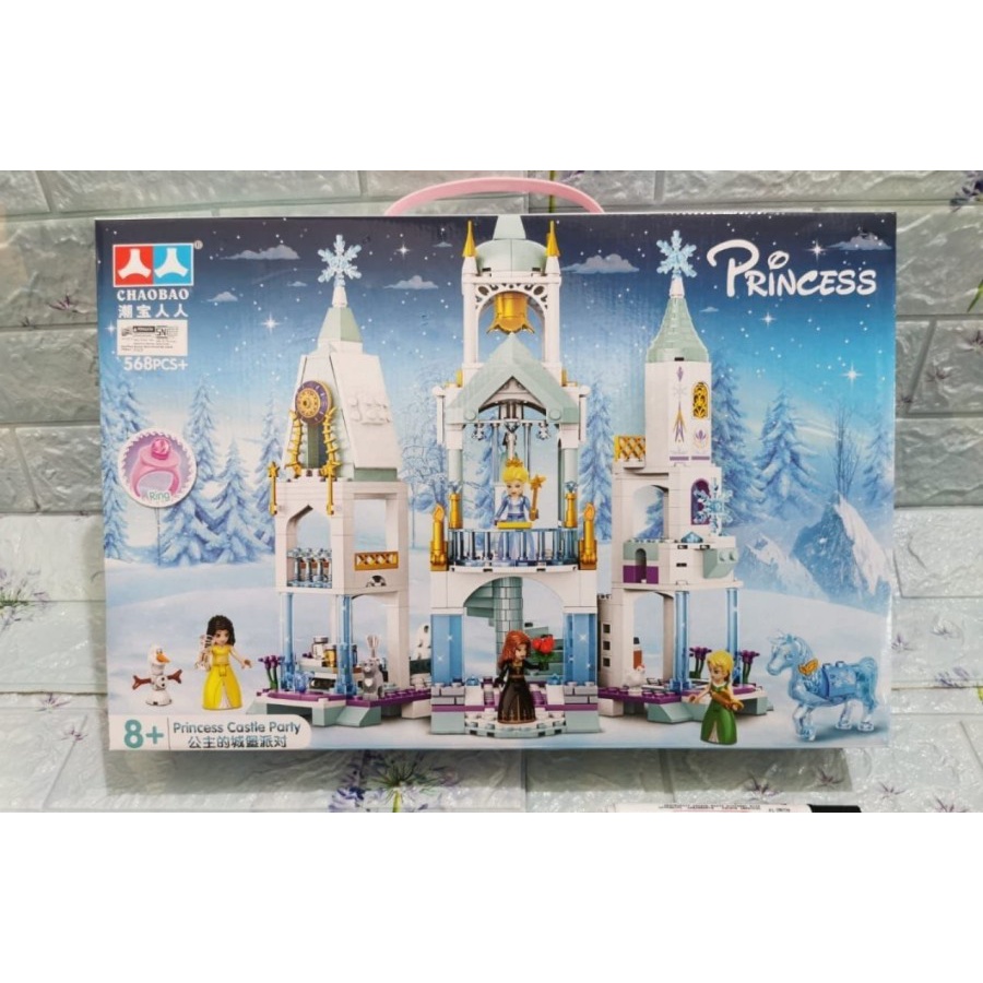 MAINAN BLOCK LE'GO CHAOBAO SERI PRINCESS ISI 568 PCS