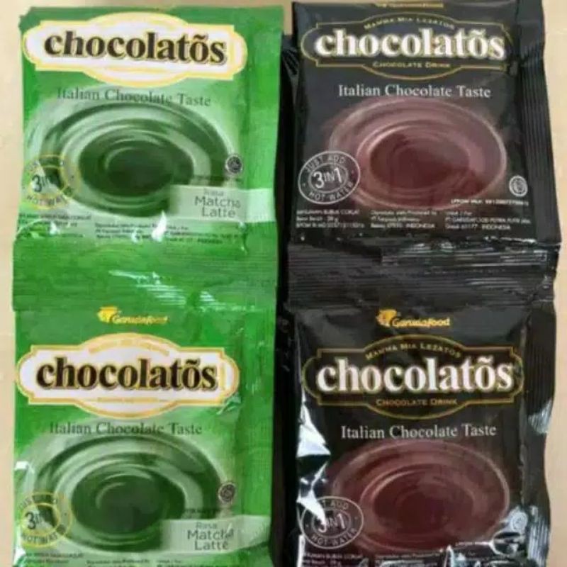 

CHOCOLATOS DRINK RASA CHOCOLATE DAN MATCHA