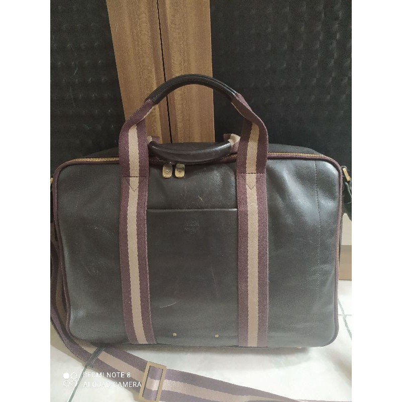 Tas kerja kulit asli tas kantor  MCM Munchen