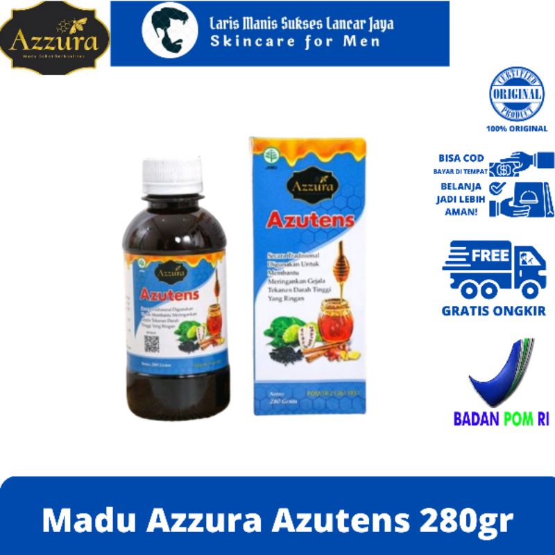 

Madu AZZURA Azutens 280gr | Madu Herbal Mengatasi Darah Tinggi Hipertensi