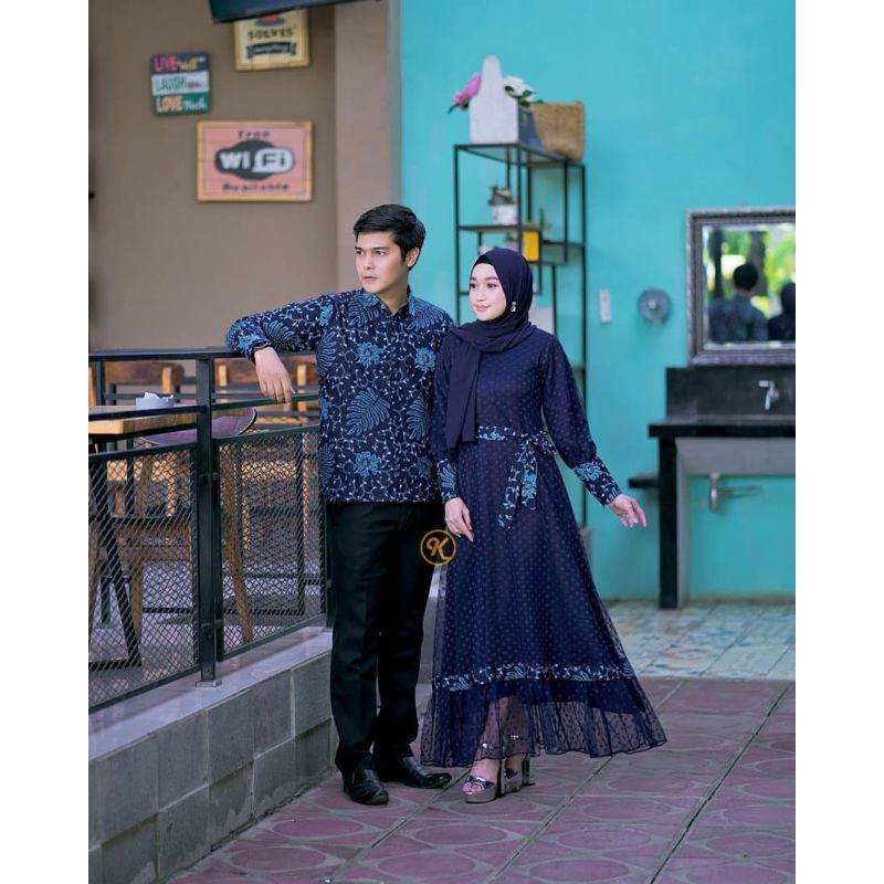 couple gamis aleena couple kondangan couple lamaran