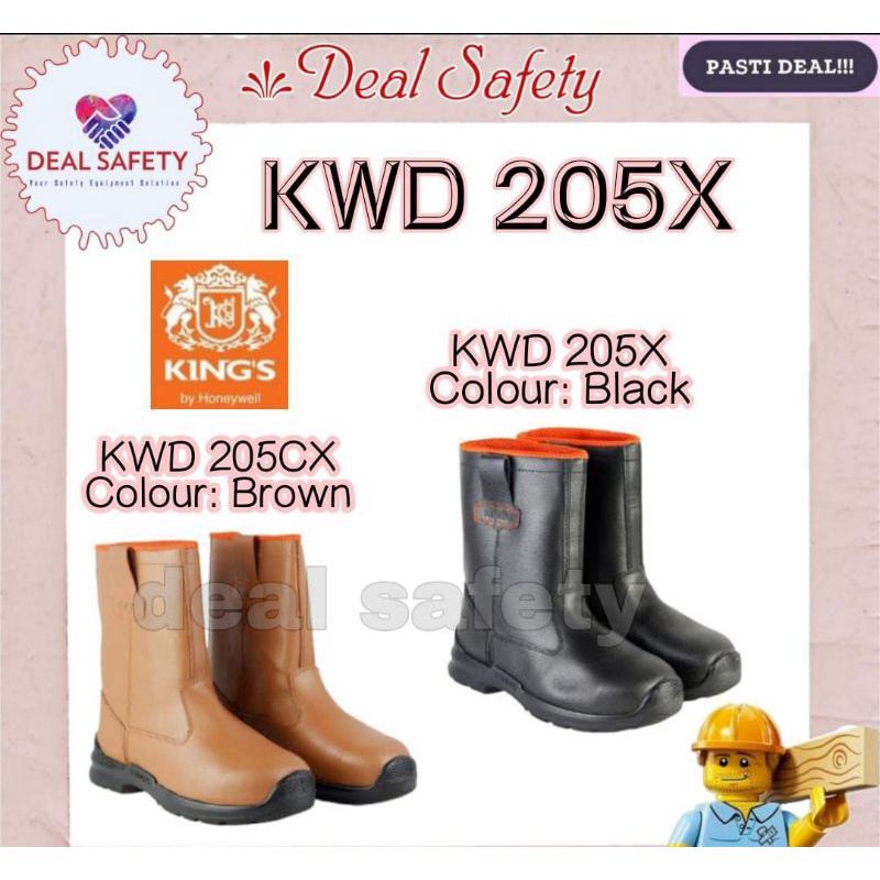 SAFETY SHOES KING'S KWD 205X 205CX / SEPATU SAFETY KING'S ORIGINAL