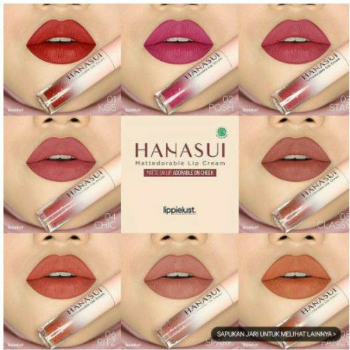 HANASUI MATTEDORABLE LIP CREAM