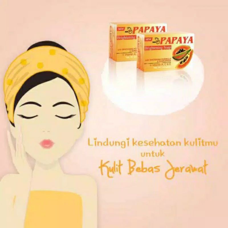 Sabun Pepaya RDL Original 100% 135gr (Besar)