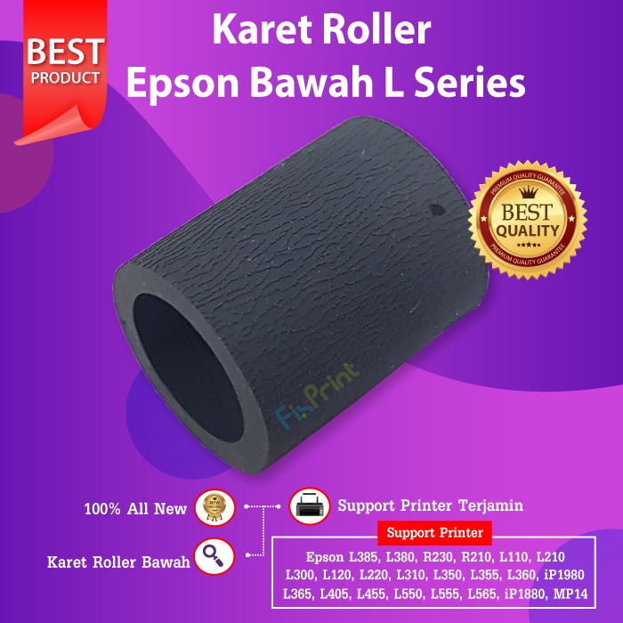 Karet Bawah Epson L120 L121 L110 Roller ASF Printer L550 L555 L565 L210 L220 L350 L360 L380 L405