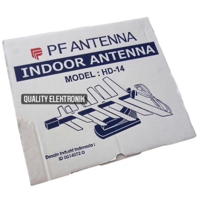 ANTENA INDOOR HD 14 merk PF ORI