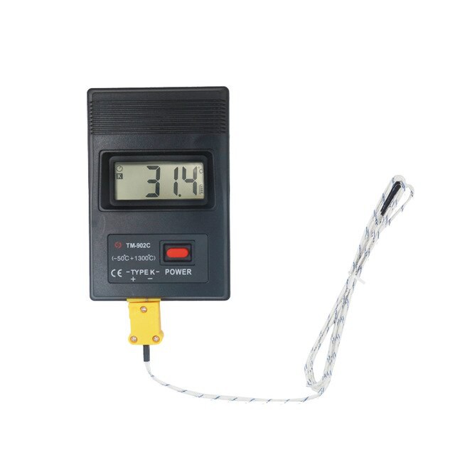 Digital Thermocouple 1 Channel Type K Thermometer Temperature TM-902C