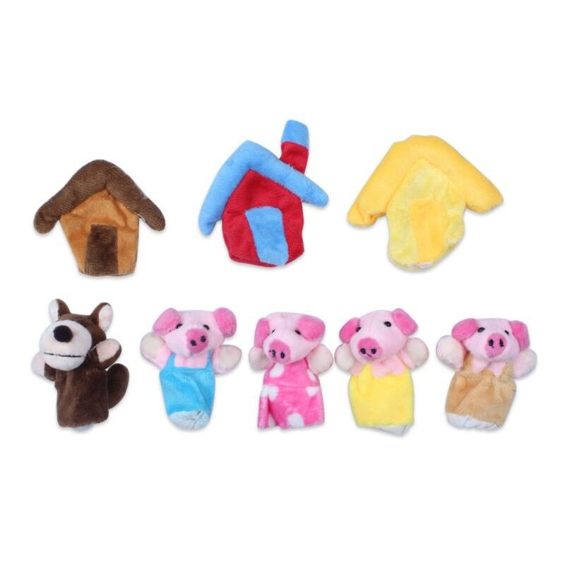 three little pigs stuffed animals