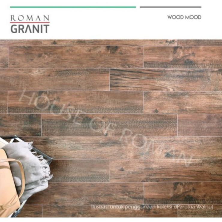 Hot Sell.. Granit Roman (Wood Mood) 15x90 dParotia Series / Lantai Rumah Motif Kayu / Lantai Teras Rumah Kayu Coklat / Lantai Teras Kayu Natural / Lantai Teras Kekinian / Lantai Teras Rumah Minimalis / Granit Lantai Teras Rumah Kayu Natural / Granit Keram