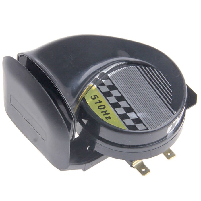 Klakson Motor Mobil Model Snail Loud Horn 12V 130dB - SYB001 - Black