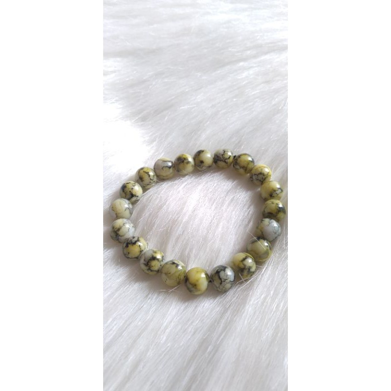 Gelang Batu Alam Asli / Tiger Eye Murah / Gelang Batu Impor / Gelang Kesehatan / Gelang Cutting Giok