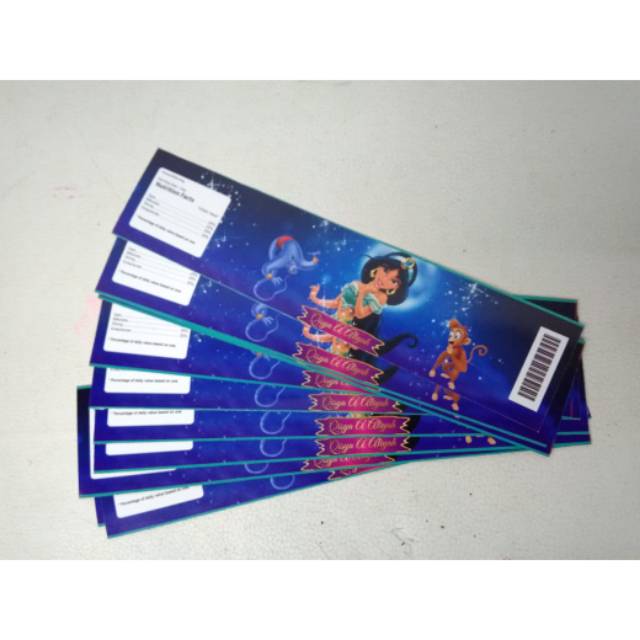 Label aqua / label air mineral botol karakter princess jasmine aladdin