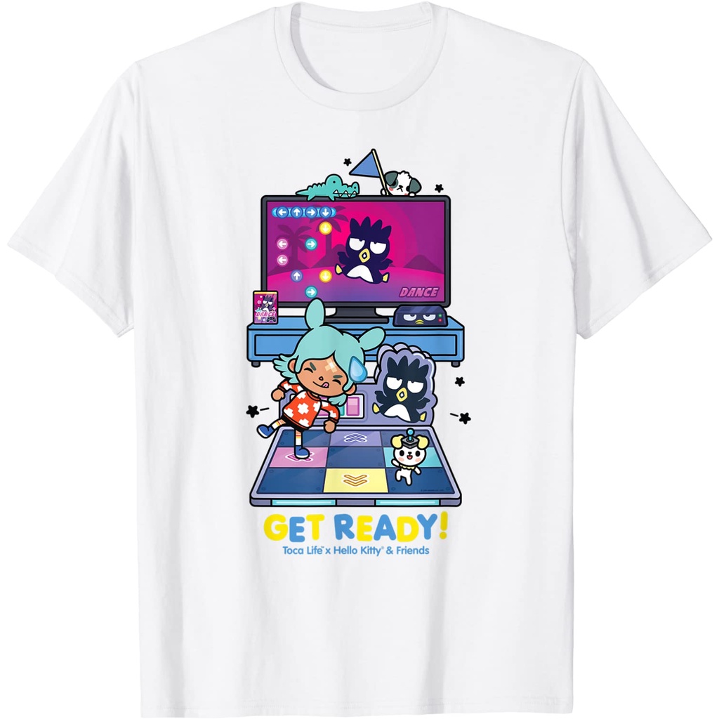 BAJU ANAK Toca Life x Hello Kitty & Friends GET READY T-Shirt