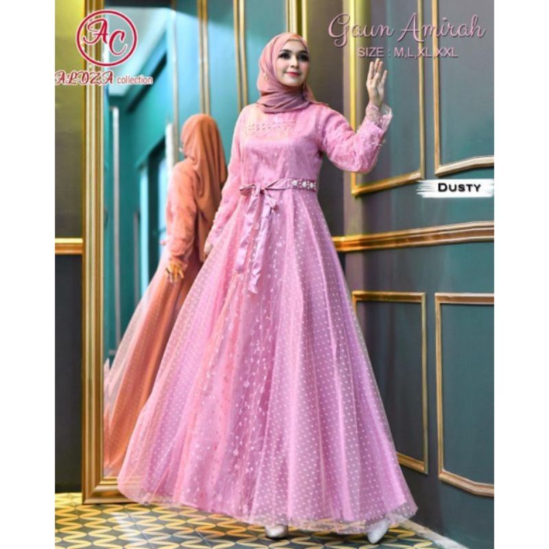 GAMIS REALPICT/GAMIS AMIRAH BY ALDZA/DRESS KEBAYA TULLE