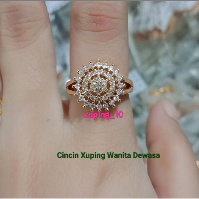 Cincin xuping wanita dewasa aksesoris fashion CA0852