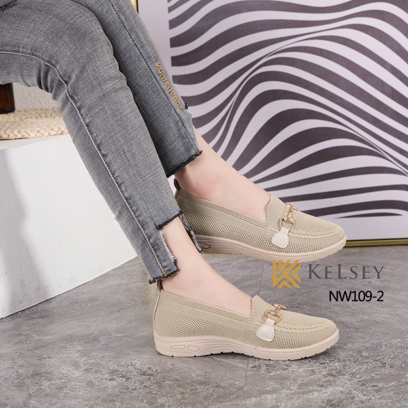 Kelsey Sepatu Slip On Wanita Kelsey NW109-2