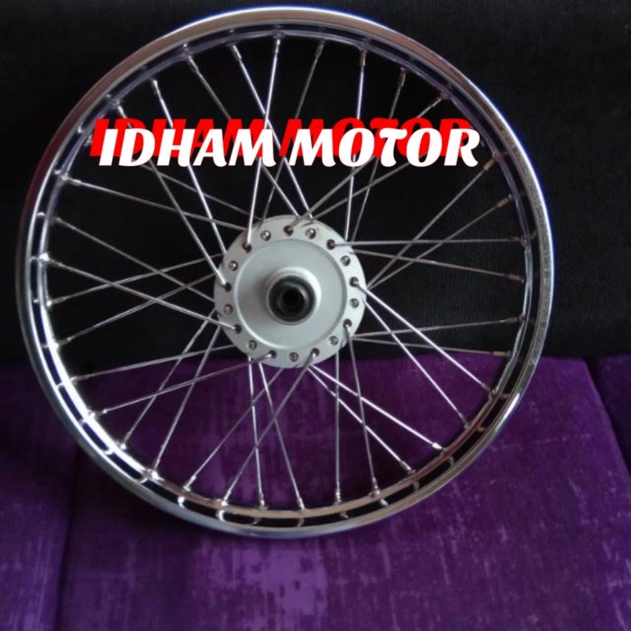 MURAH- velg velek depan jari jari supra x 125 karisma X/D original ASLI
