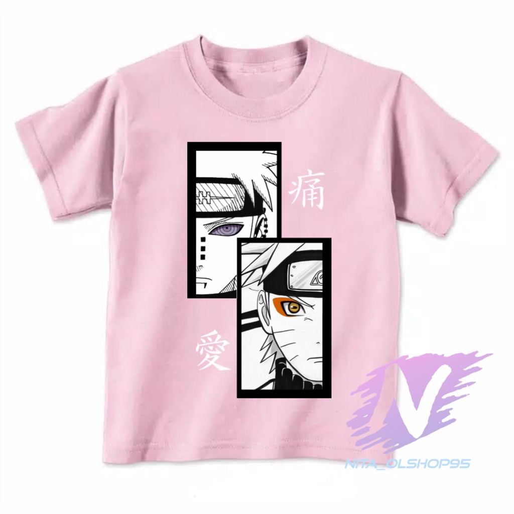 kaos naruto dan pain baju kaos anak anime