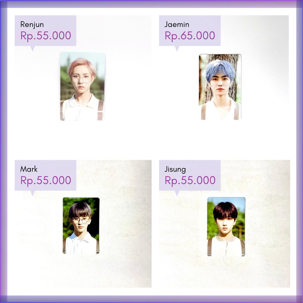 READY OFFICIAL PHOTOCARD PC NCT DREAM DAD JISUNG CHENLE JENO JAEMIN RENJUN MARK HAECHAN