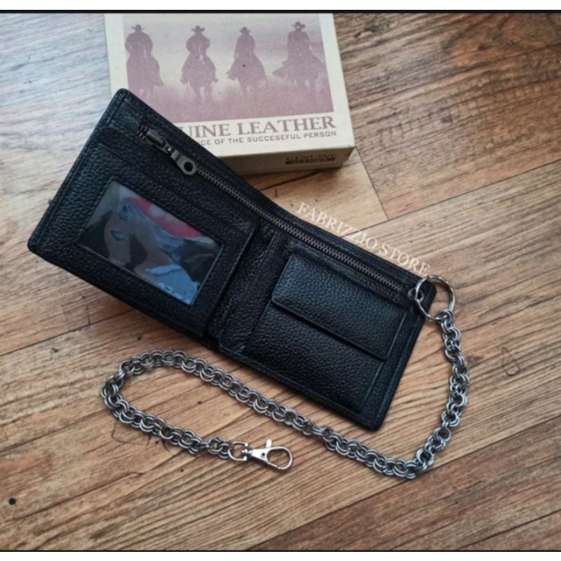 men wallet americana kulit sapi | dompet pria