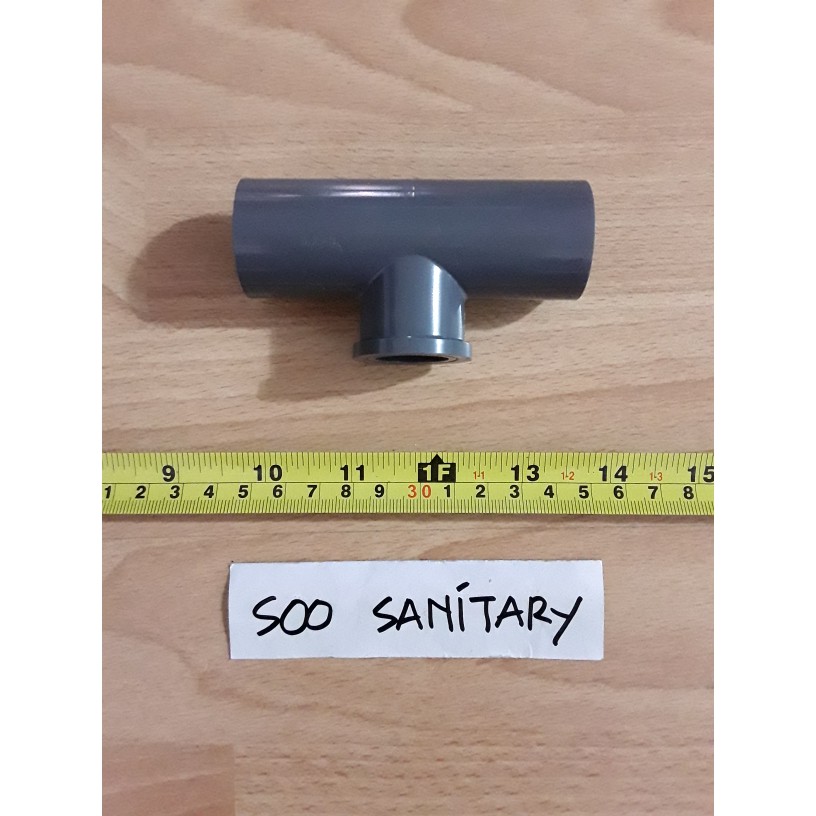 Faucet Tee 3/4 x 1/2" Rucika PVC - T Drat Dalam