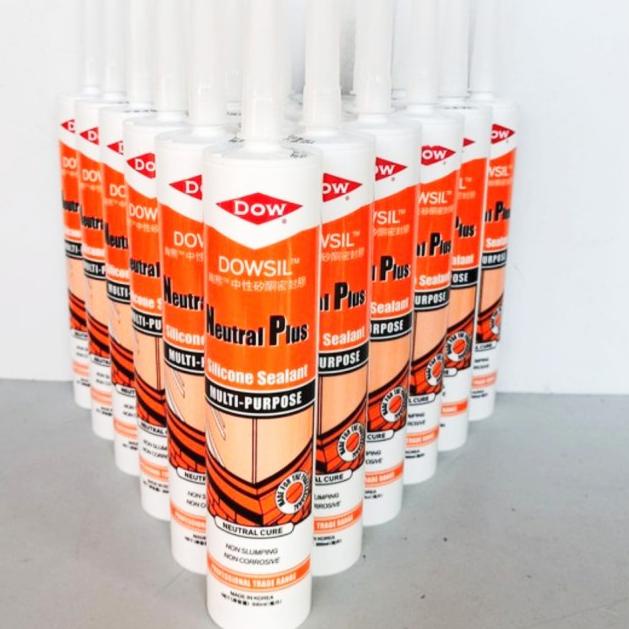 

◊ Lem DOWSIL Silicone Sealant N-Plus 300ml warna:Clear,Black,White,Grey - BLACK ✈