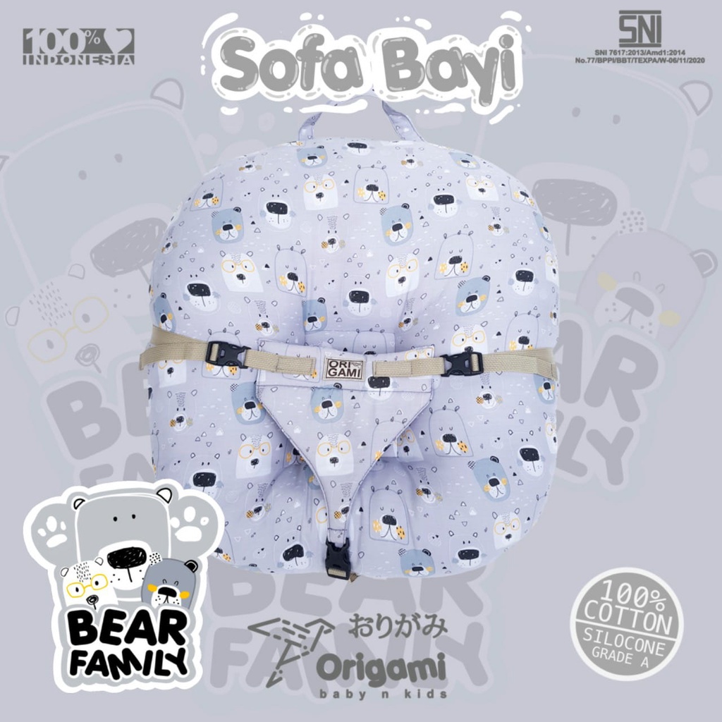 ORIGAMI Sofa Bayi  Multifungsi (Ada Gesper) - JB