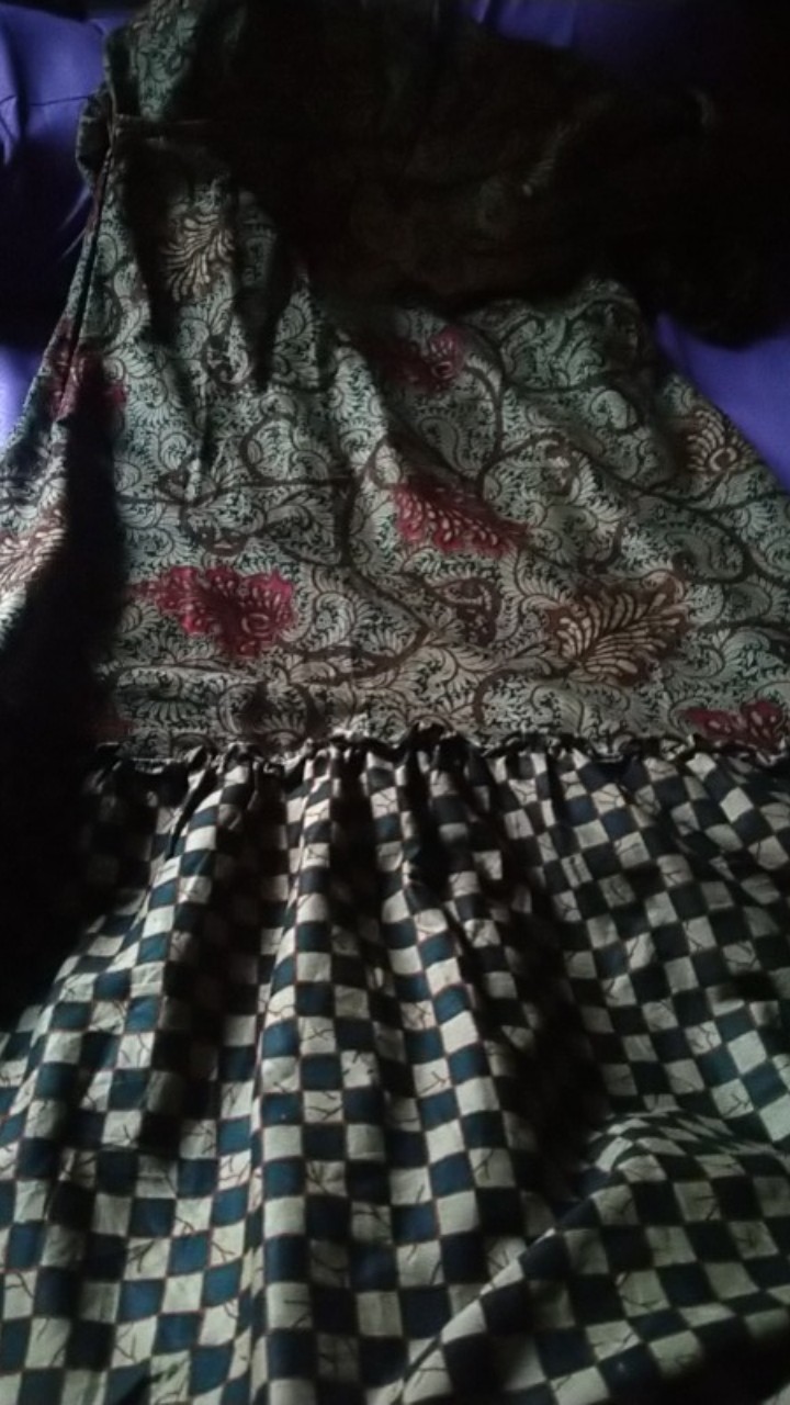 Gamis Batik Manggar Padi Sekar Cantik Kubis Kipas Daun Kupu Nadine Gendis Kawung Termurah/bisa Cod.