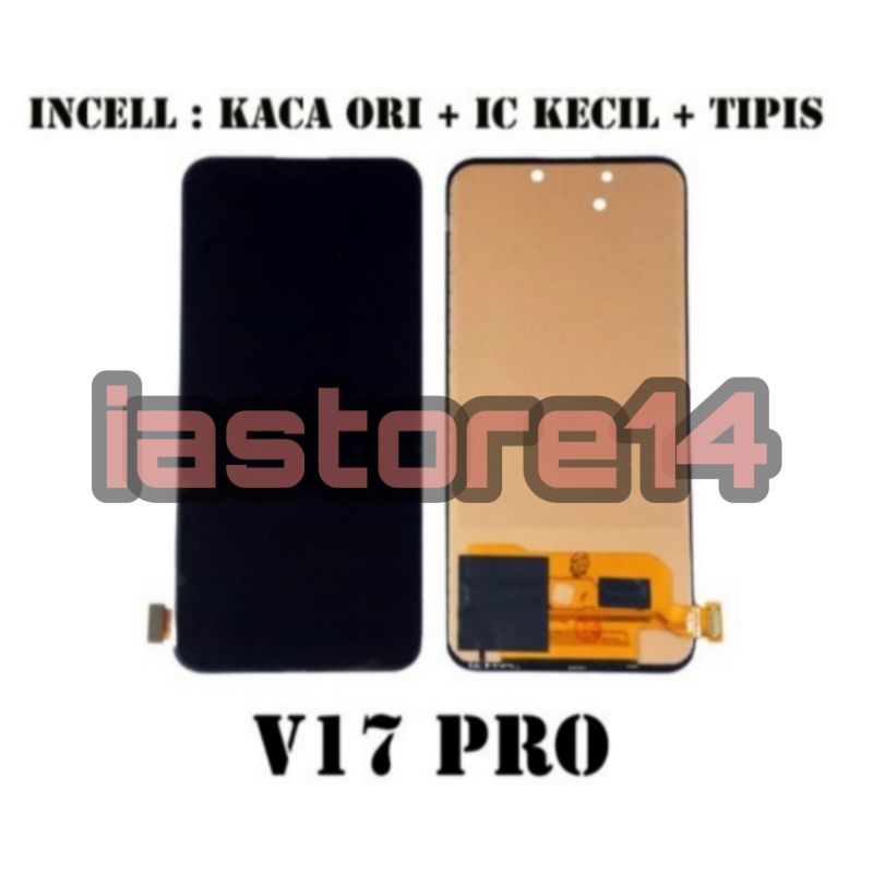 LCD TOUCHSCREEN FULLSET VIVO V17 PRO ORIGINAL INCELL - HITAM