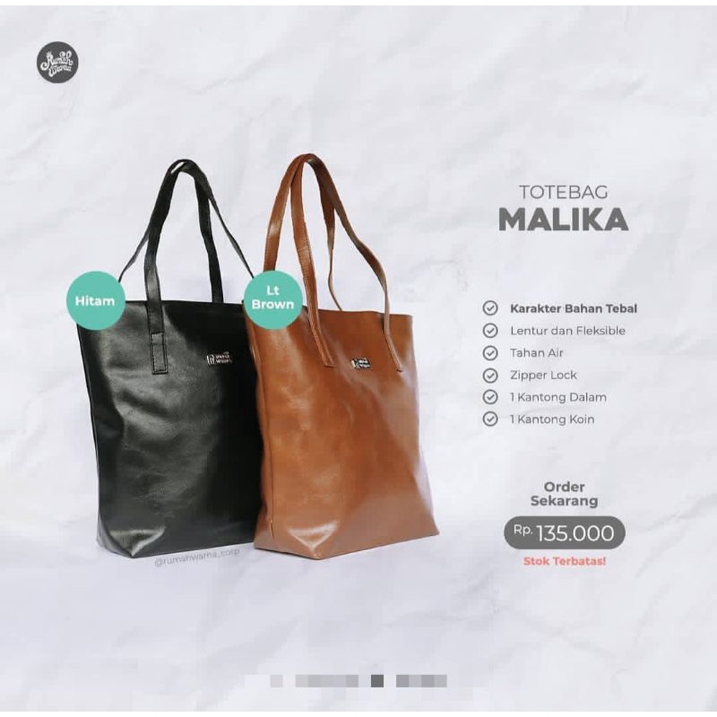 Tas Rumah Warna Cangklong Totebag Malika