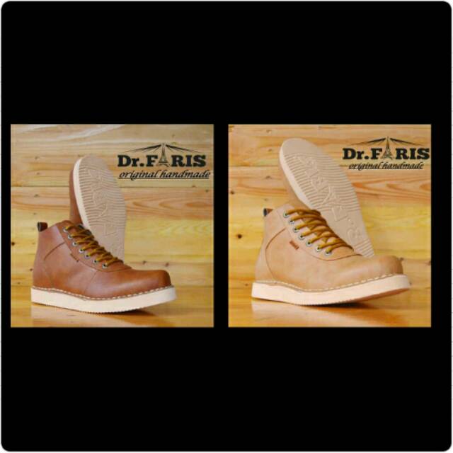 Sepatu Boots Pria " DR.Faris "