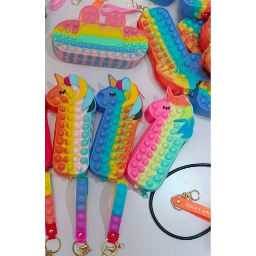 Tempat Pensil Popit Unicorn