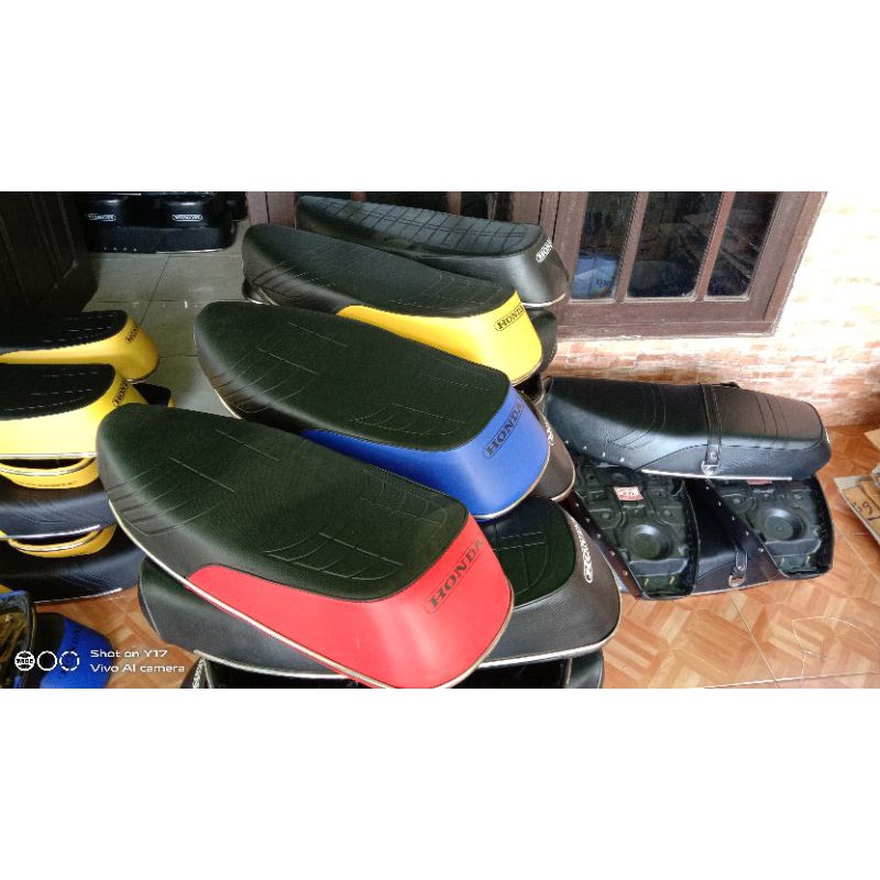 Jok Honda C70 Racing - jok c70 model prau - jok honda c70 prau plus sabuk - jok c70