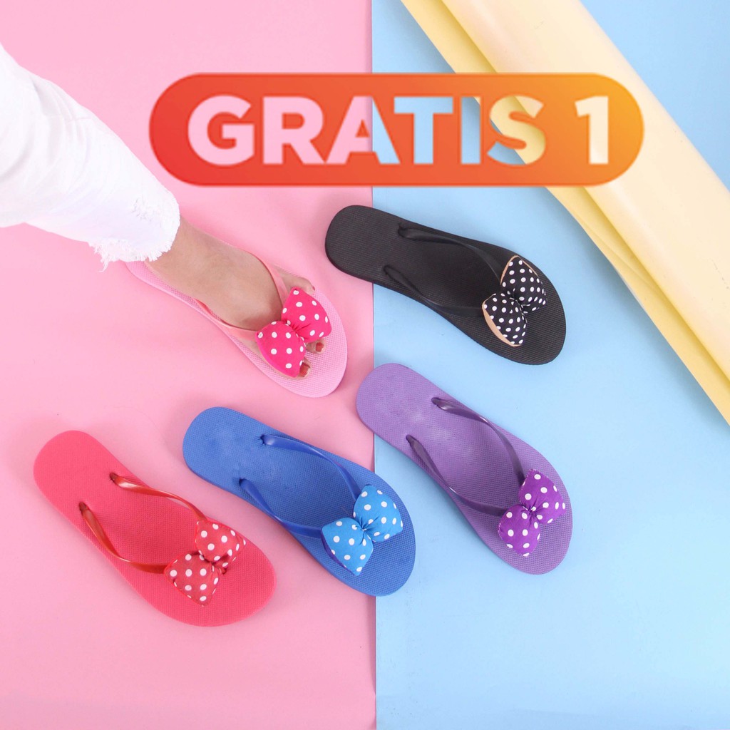 BELI 1 GRATIS 1 - Bisa Bayar di tempat Promo Aneka High Heels wanita kerja 5cm HITAM