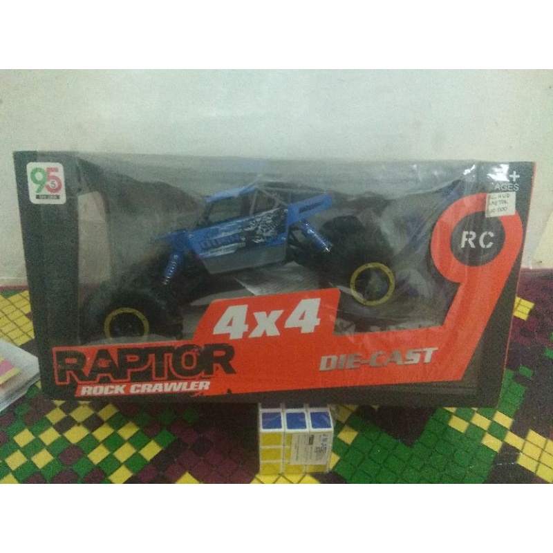mobil remote control rock crawler 4WD raptor rock