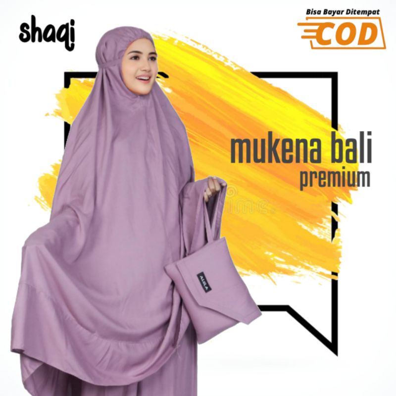 Muken Bali Dewasa Jumbo Katun Rayon Premium / Mukena / Mukena Bali / Mukena Bali Polos / Mukena Bali