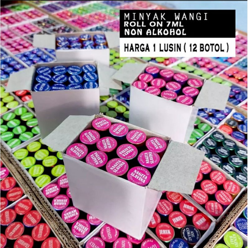 Bibit Parfum Wanita Roll On Wangi Best Seller For Women NON ALCOHOL (1 botol)