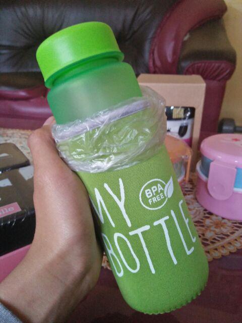 My Bottle Full Warna Dofff + Pouch + Bubble Warp  Zy