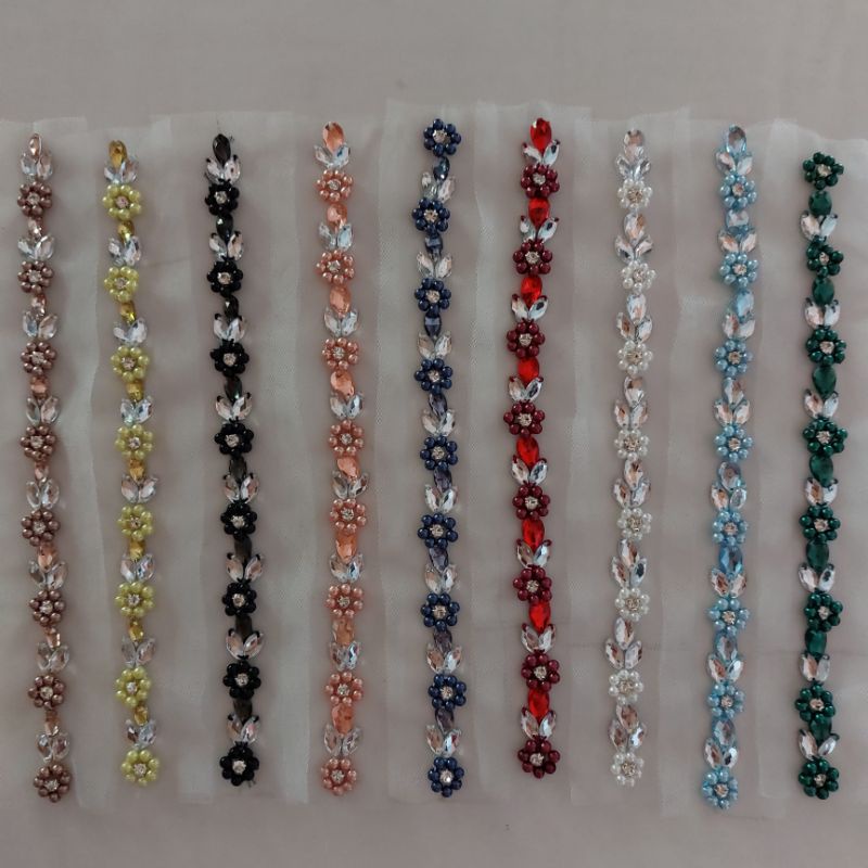 payet rangkai jahit/payet rangkai pinggang