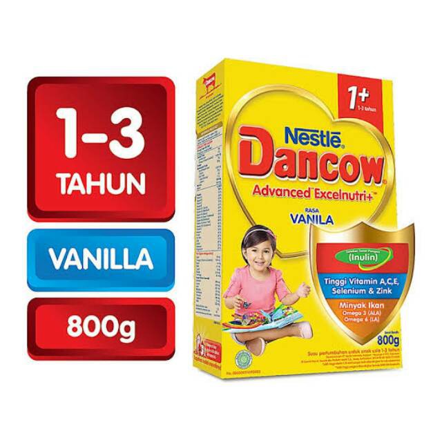 Dancow 1+ Prtcs Vanila Probio 750 Gr