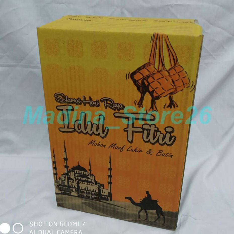 

PROMO !!! Kardus Idul Fitri - Kardus Lebaran - Kardus Parcel - Kardus sembako (30x20x20) 10pcs