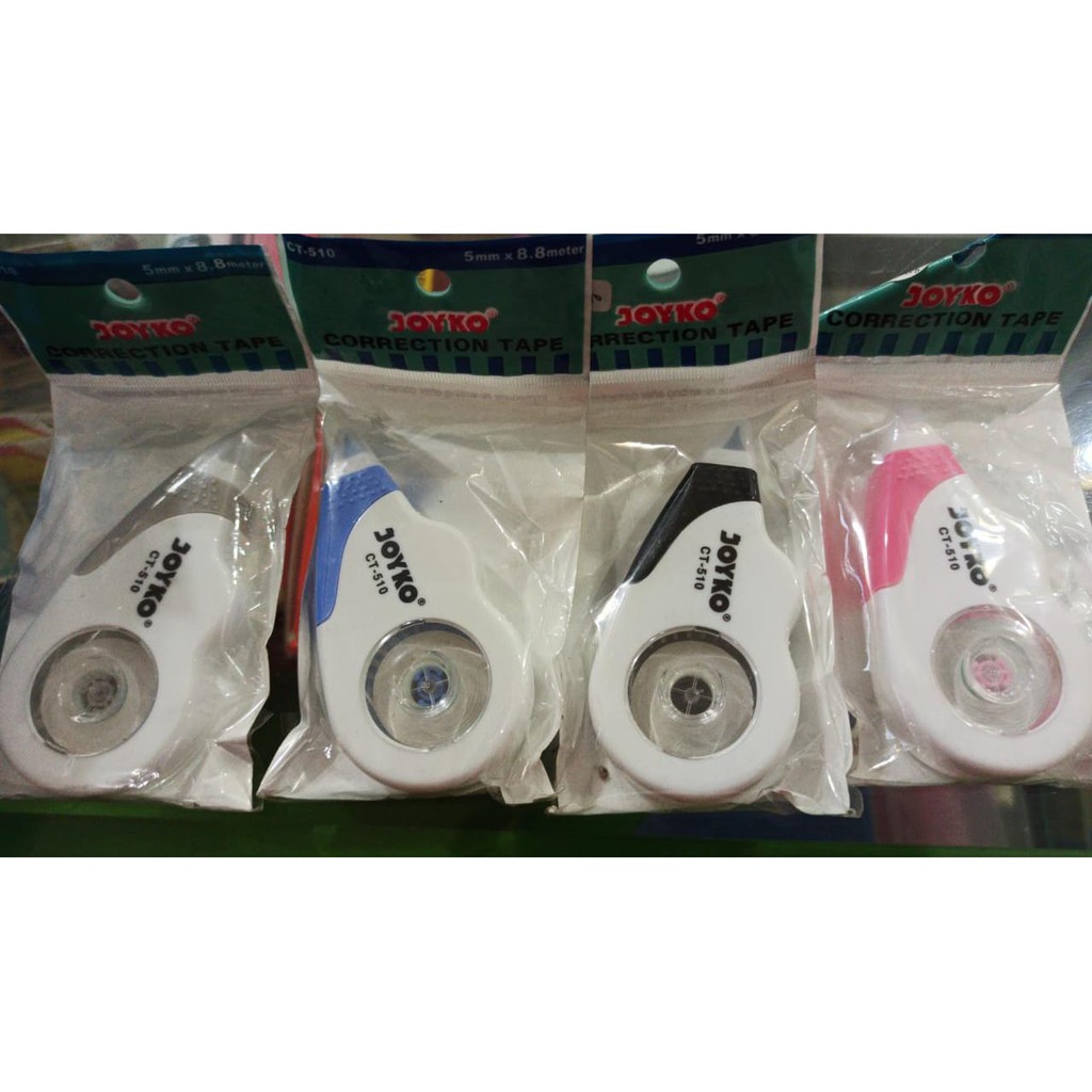 

TIP EX JOYKO CT-510 LONG CORRECTION TAPE ALAT TULIS TYPE X TIPE X PITA PENGHAPUS PANJANG