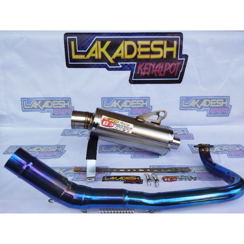 KNALPOT CLD C3 LEHER BLUEMOON (INLET 38/50) BEAT MIO VARIO AEROX SCOOPY NMAX PCX ADV LEXI GENIO DLL