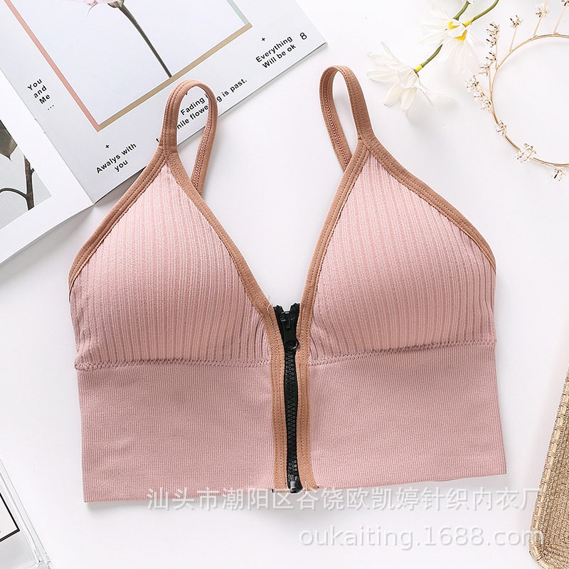 BRA FASHION BH OLAHRAGA PUSH UP WANITA TANPA KAWAT ELASTIS SEXY Gabon STYLE IMPORT BH41